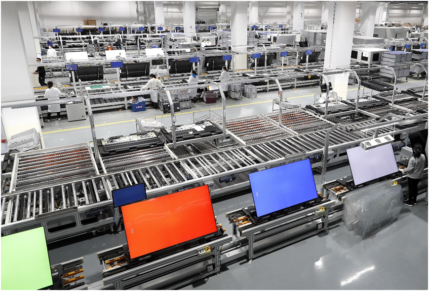 智慧賦能，標(biāo)桿引領(lǐng) 長(zhǎng)虹智慧顯示工廠(chǎng)入選“2022年度智能制造示范工廠(chǎng)”